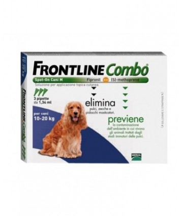 MERIAL FRONTLINE COMBO SPOT-ON CANI 10-20KG 3 PIPETTE 1,34ML 